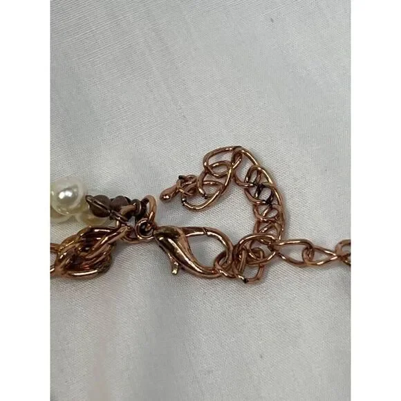 SOUTHWEST TURQUOISE PEARL FANCY Western Rodeo Cowgirl Fashion Necklace Set New - Picture 9 of 16